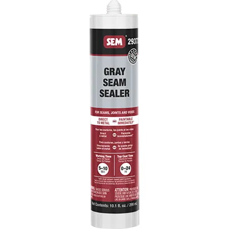29372 – SEM PRODUCTS Body Seam Sealer, Use To Seal Interior And Exterior Seams And Gaps Gray Paintable In 0 To 24 Hou...